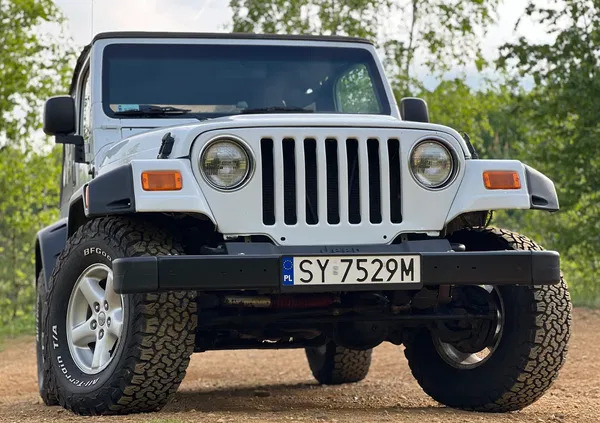 śląskie Jeep Wrangler cena 58900 przebieg: 74700, rok produkcji 2005 z Dąbrowa Tarnowska